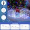 Set of 3 White LED Christmas Gift Boxes Set with PVC, Metal and Outdoor Ready